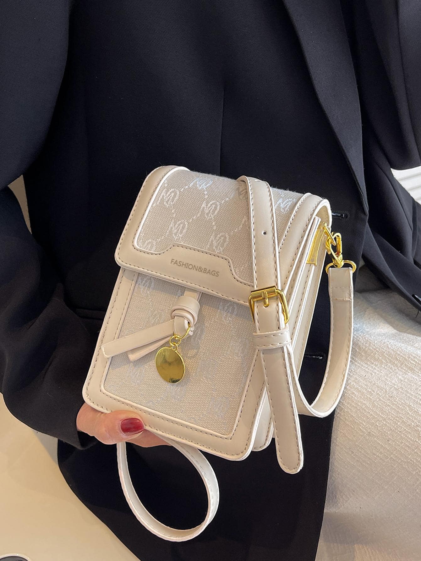 Signature Mini Structured Crossbody Bag