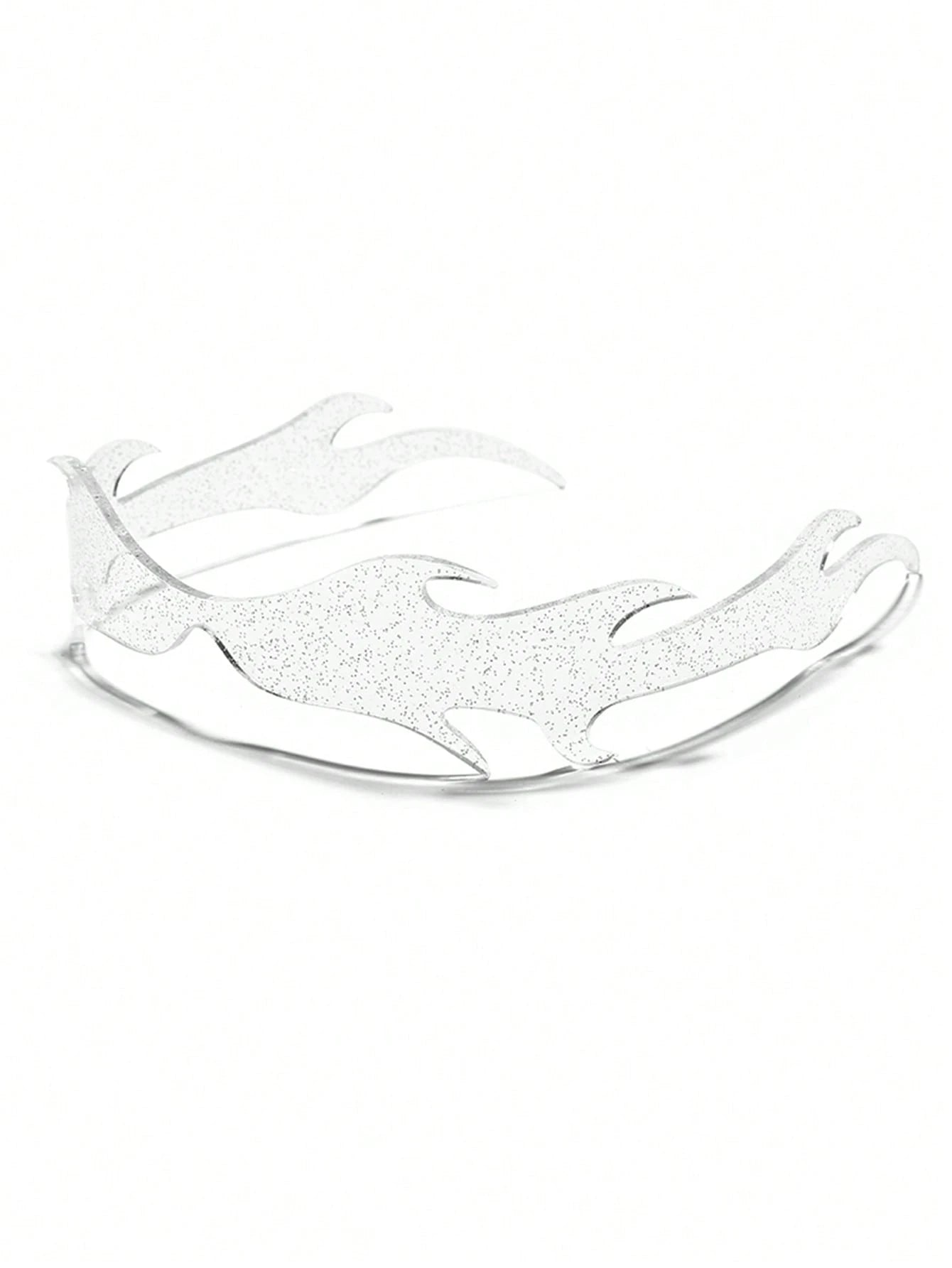 Flame Aura Shield Sunglasses