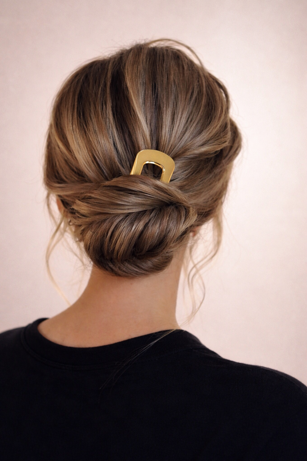 Minimal Metal Hair Pin – Gold & Silver