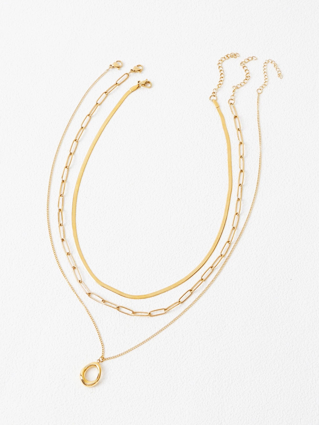 Layered Gold Chain Necklace – Minimal Luxe Edition