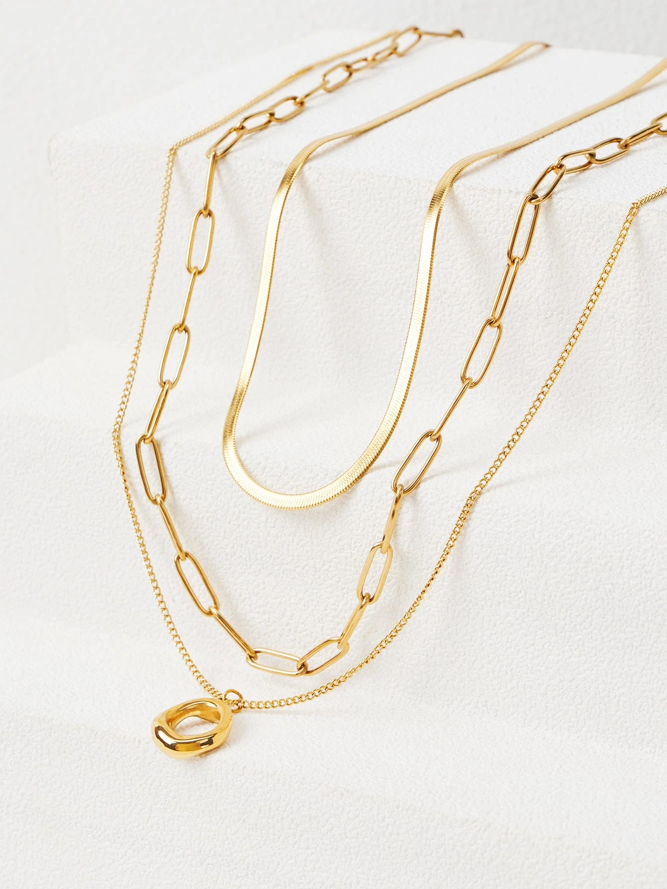 Layered Gold Chain Necklace – Minimal Luxe Edition
