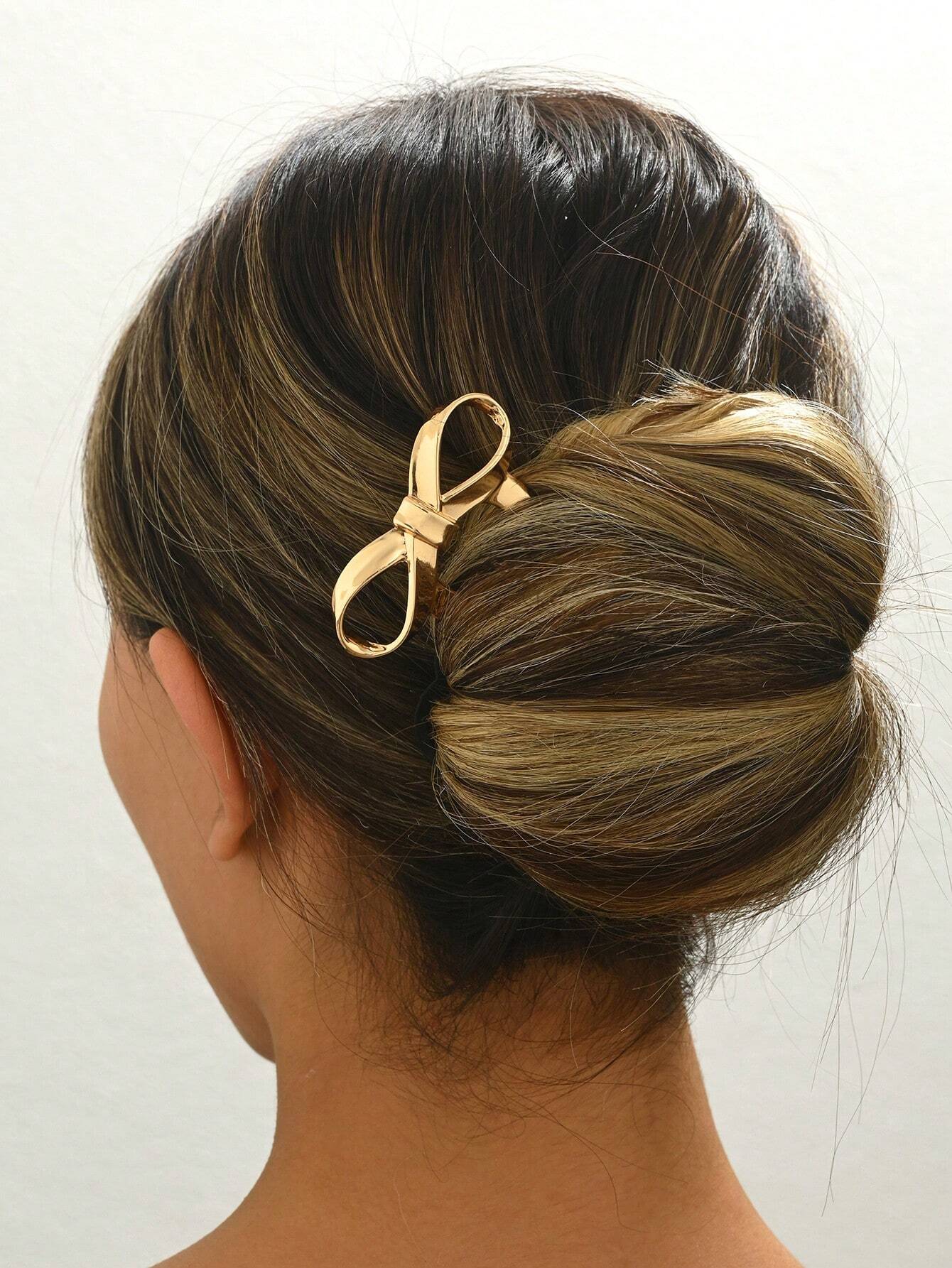 Sculpted Bow Hair Pin