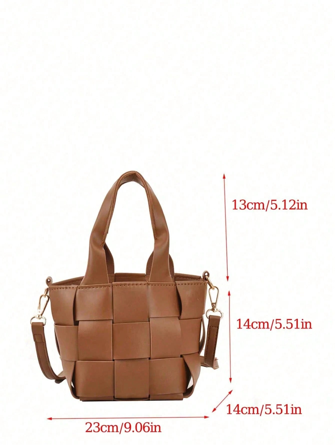 Woven Mini Top Handle Bag
