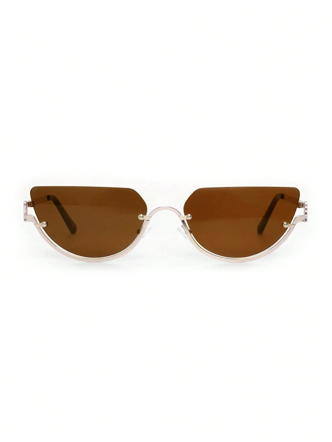 Aurélia™ Semi-Rimless Retro Sunglasses