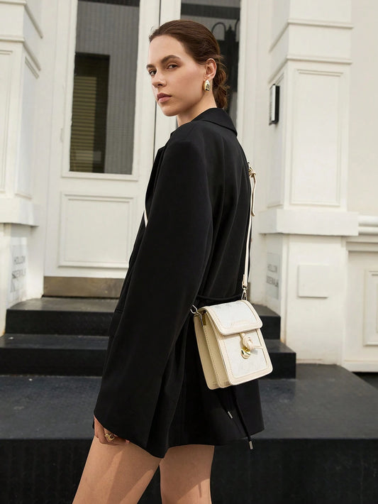 Signature Mini Structured Crossbody Bag