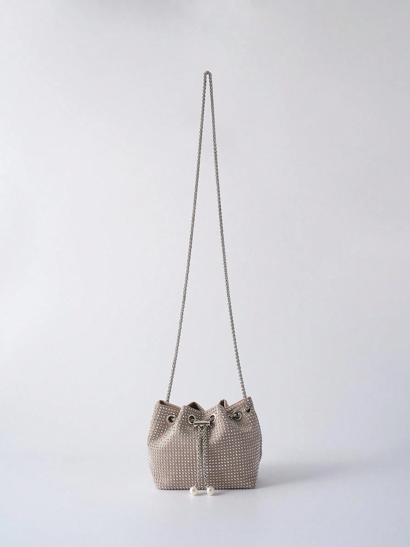 Crystal Bucket Evening Bag