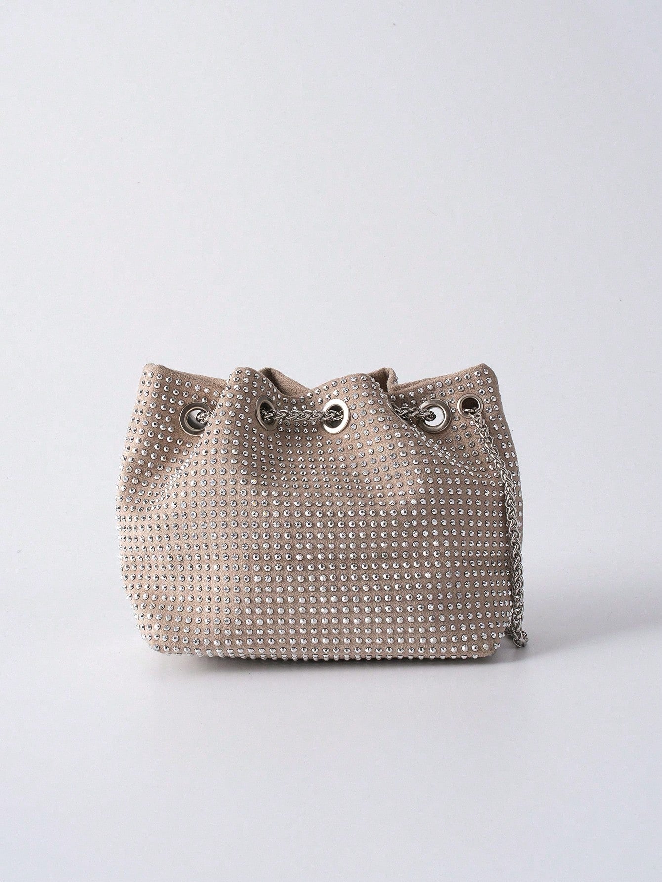 Crystal Bucket Evening Bag
