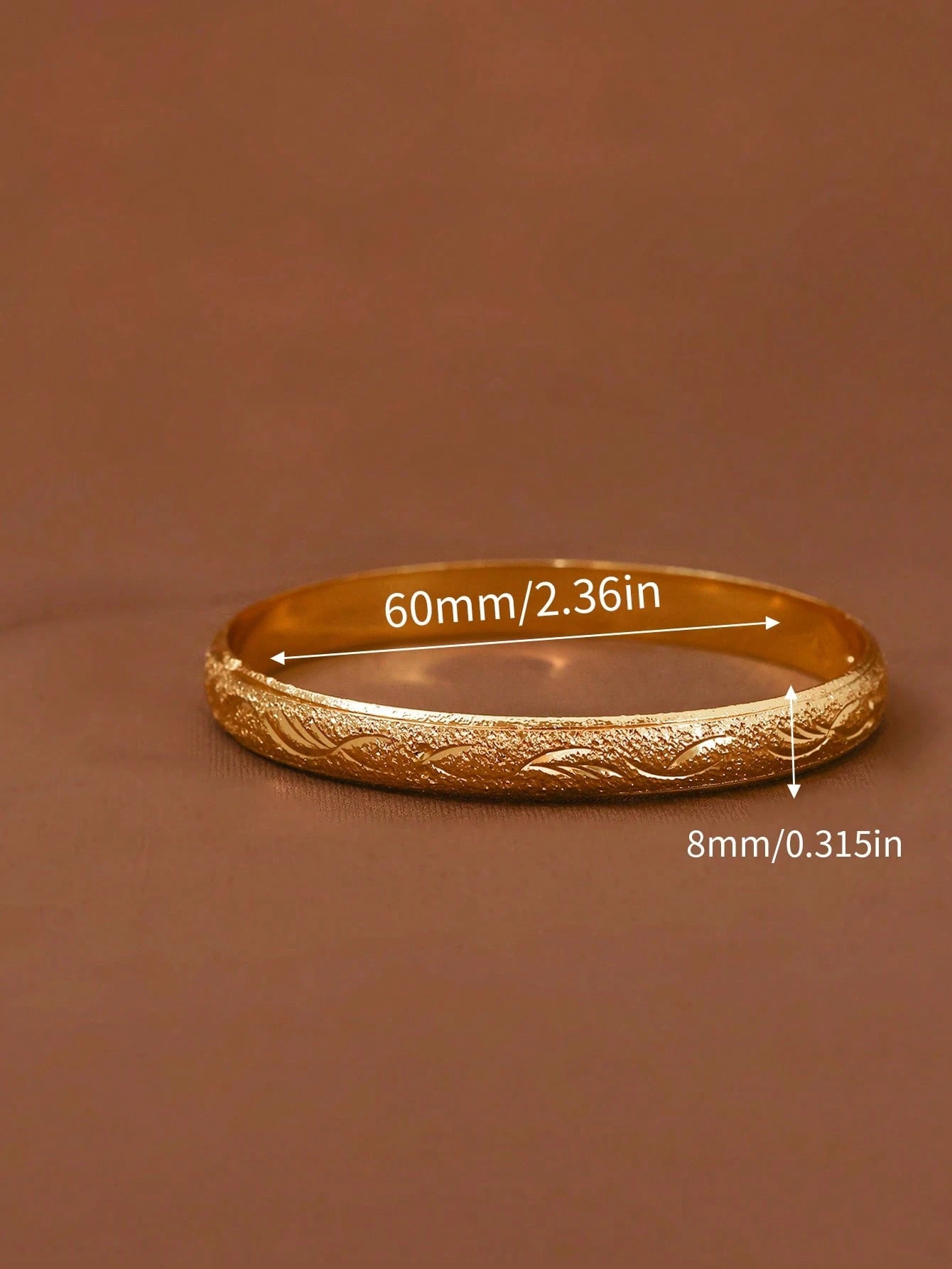 24K Gold-Plated Artisan Fish Bangle Bracelet Set