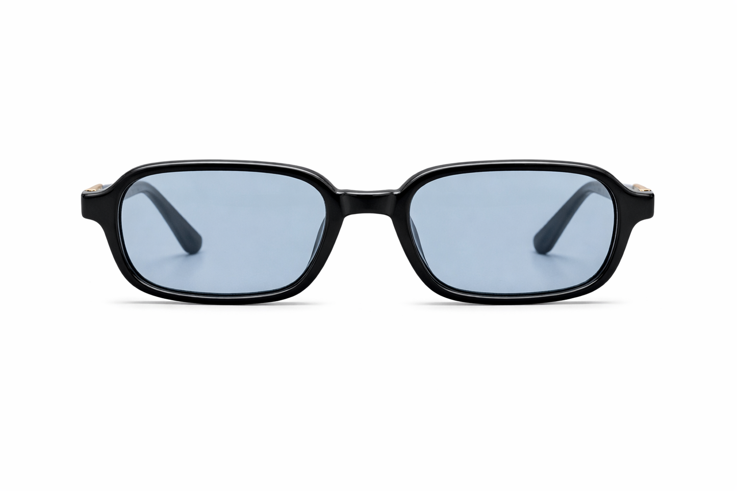 Noir Eclipse Rectangular Sunglasses