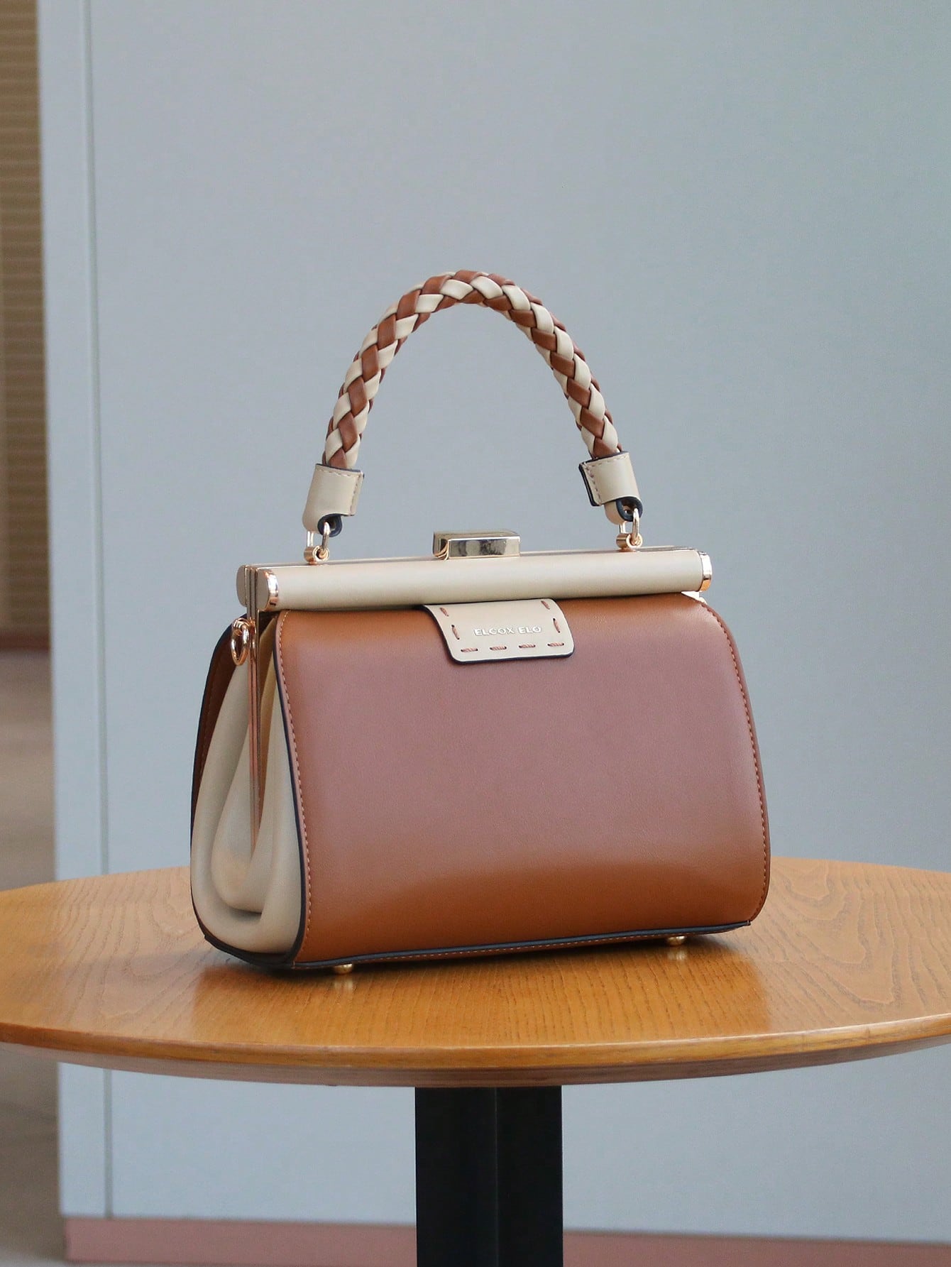Quilted Top Handle Bag