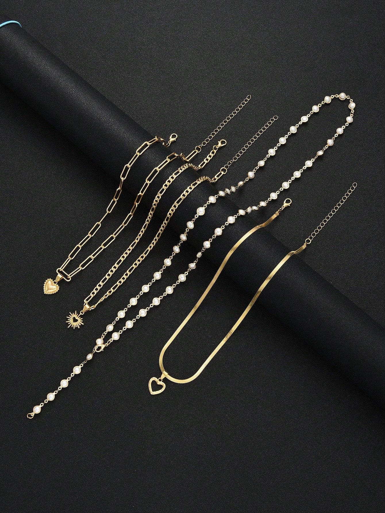 Eternal Amour Quad-Layered Y-Necklace