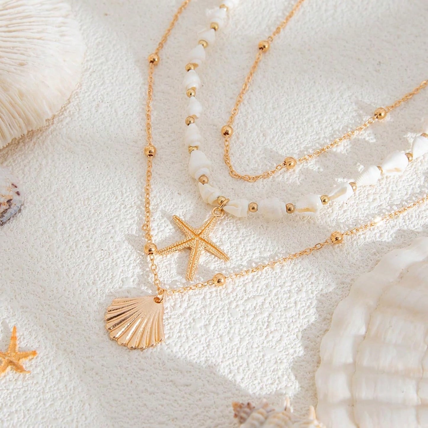 Oceanic Serenity Layered Pendant