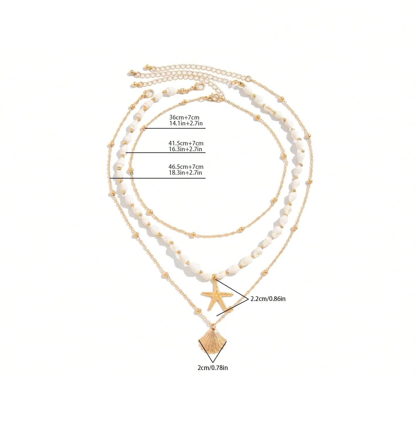 Oceanic Serenity Layered Pendant
