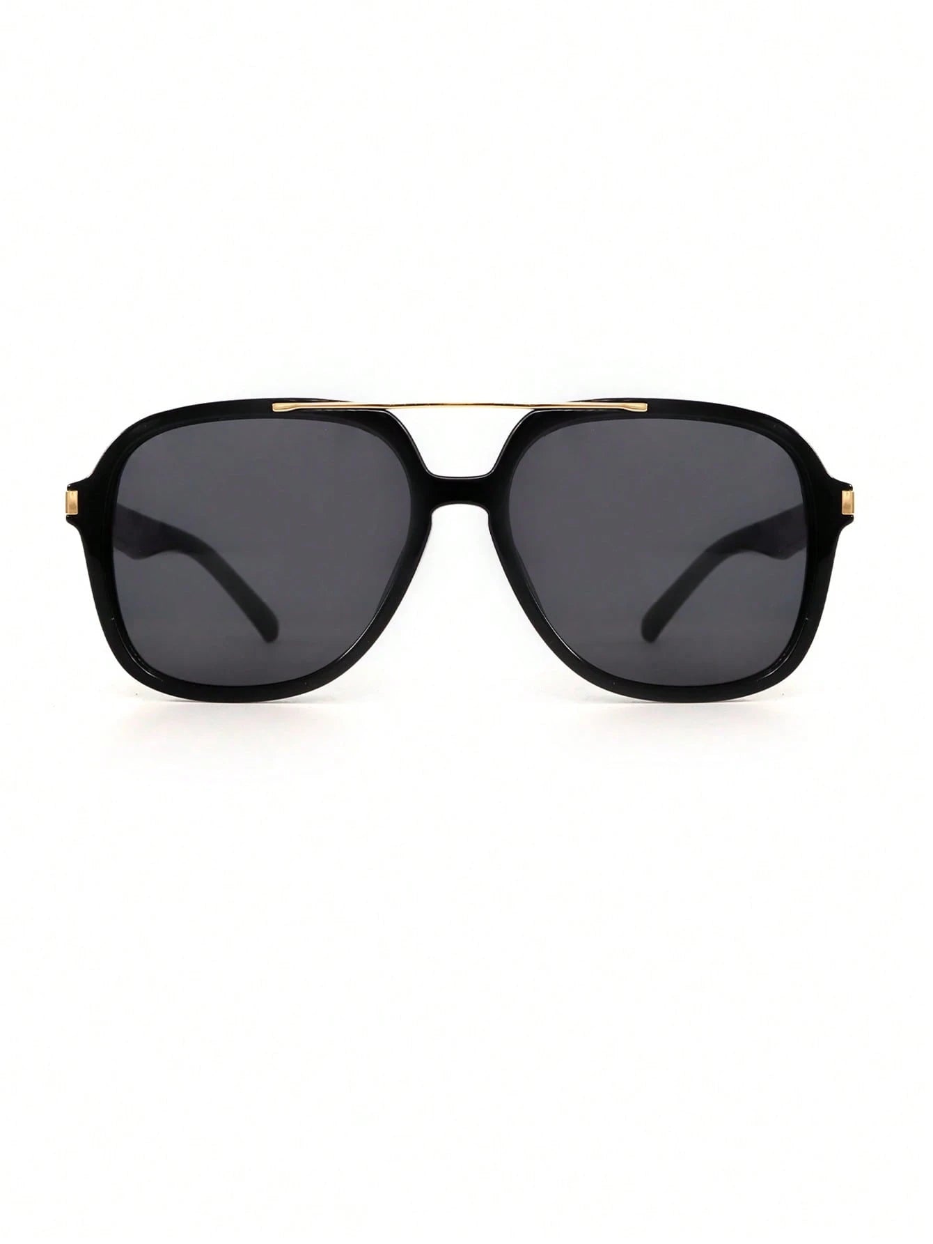 Noir Héritage – Black & Gold Old Money Sunglasses
