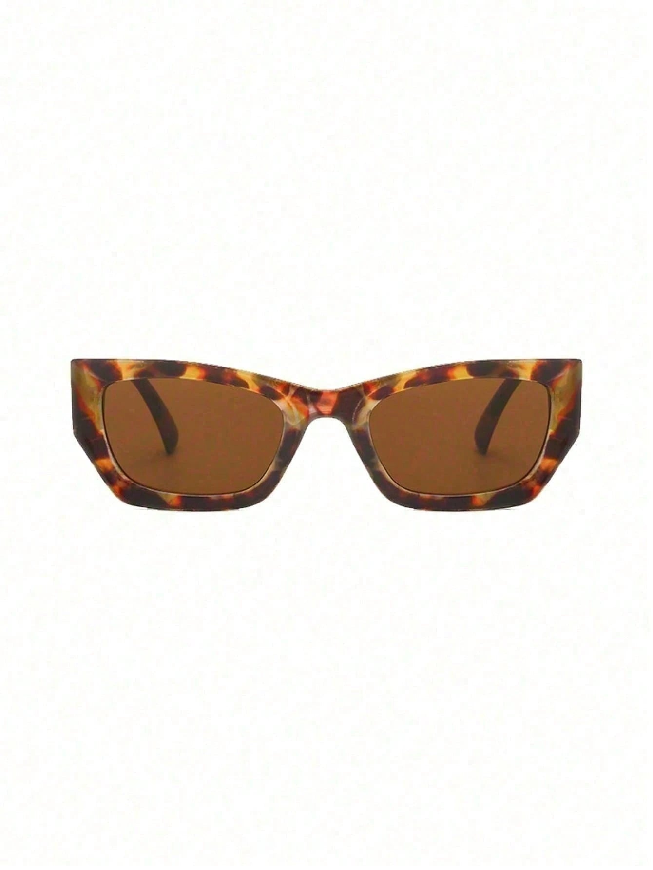 Leopard Luxe Square Sunglasses – Bold Elegance with Timeless Attitude