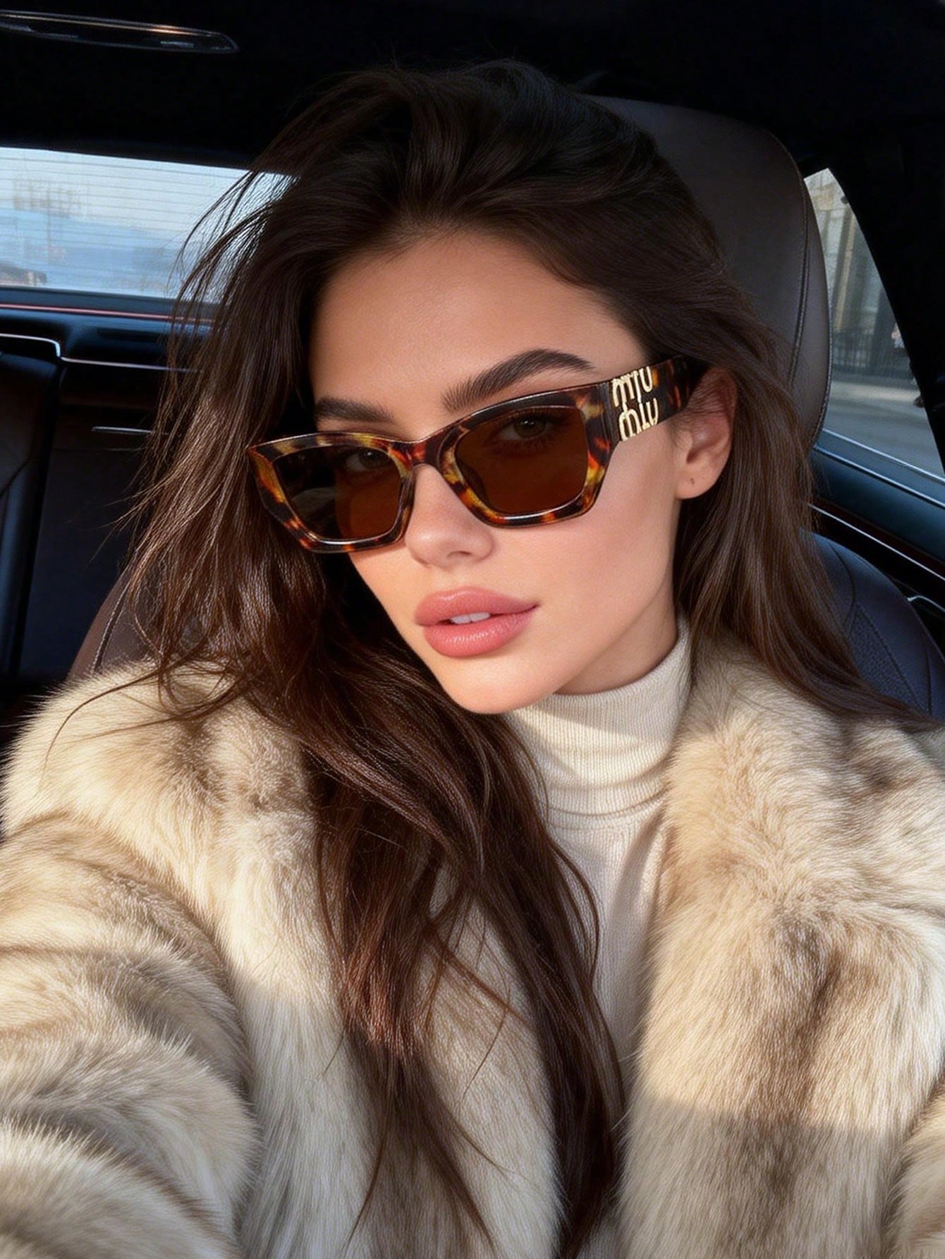 Leopard Luxe Square Sunglasses – Bold Elegance with Timeless Attitude