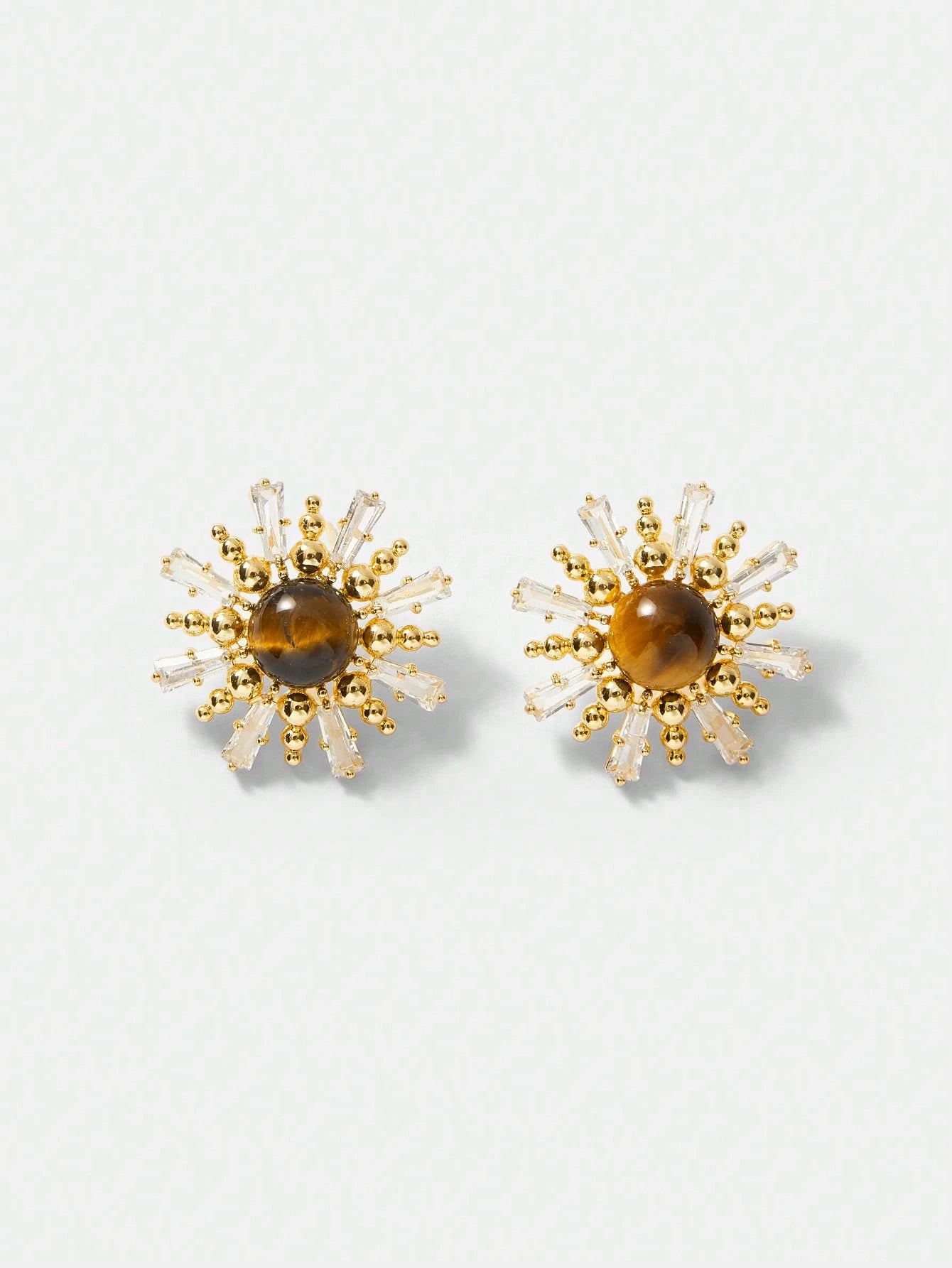 Celestia Sunburst Statement Earrings