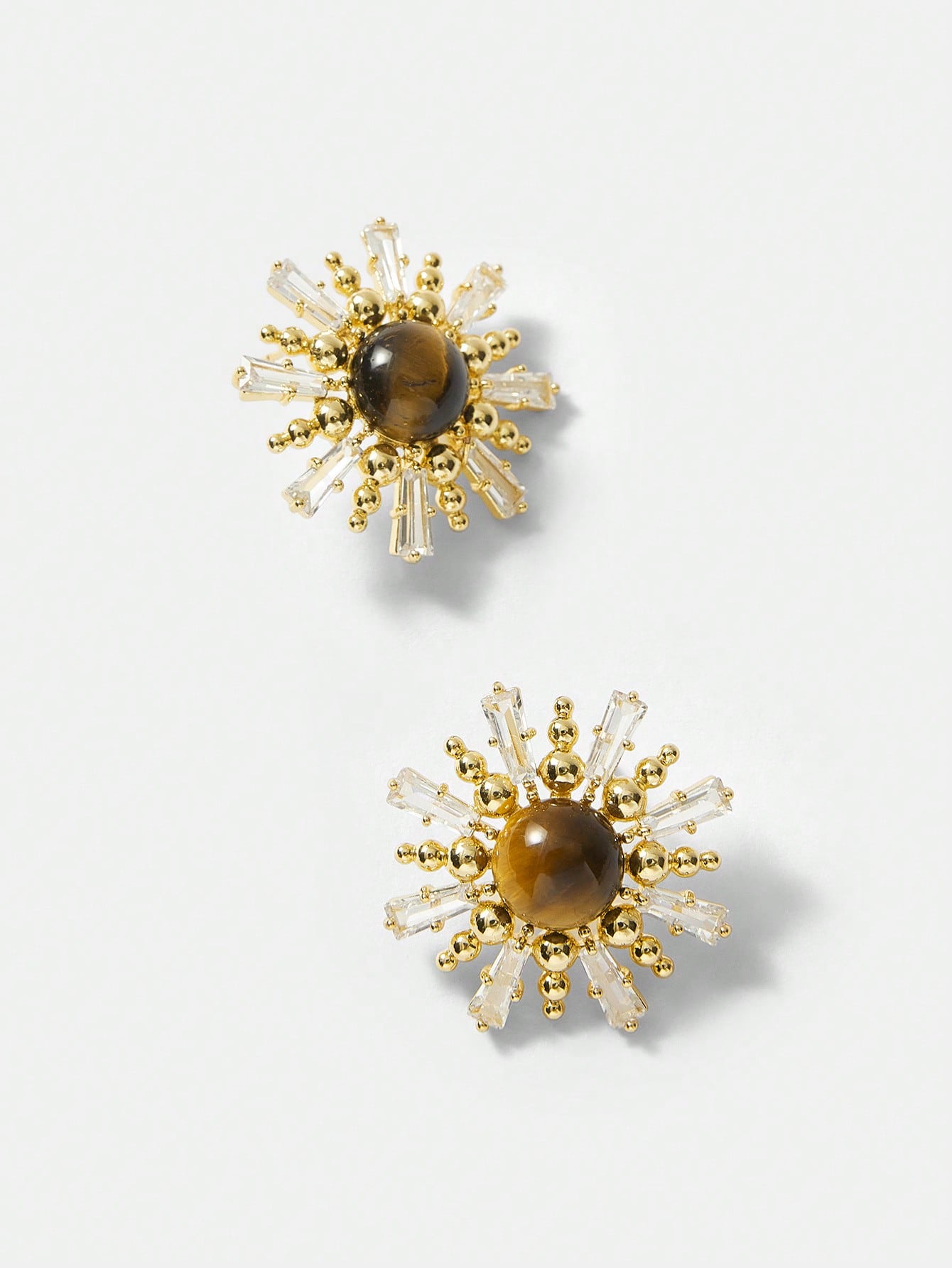 Celestia Sunburst Statement Earrings