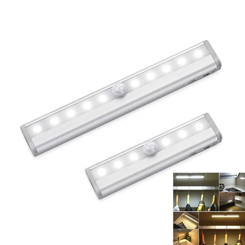 Bedside Ambient LED Night Light – Under Cabinet &amp; Wall Mounted Warm Glow Light