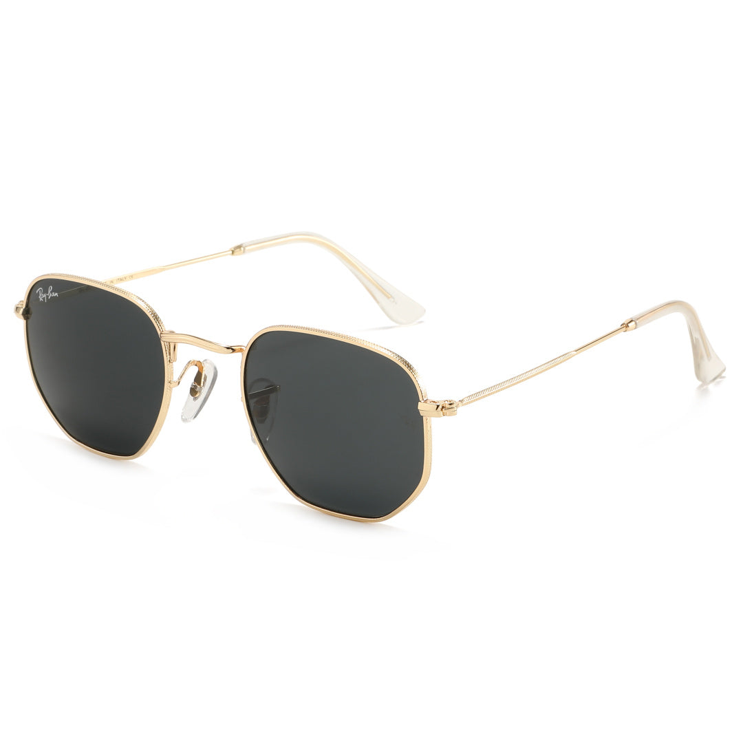 Luxury Retro Hexagonal Sunglasses