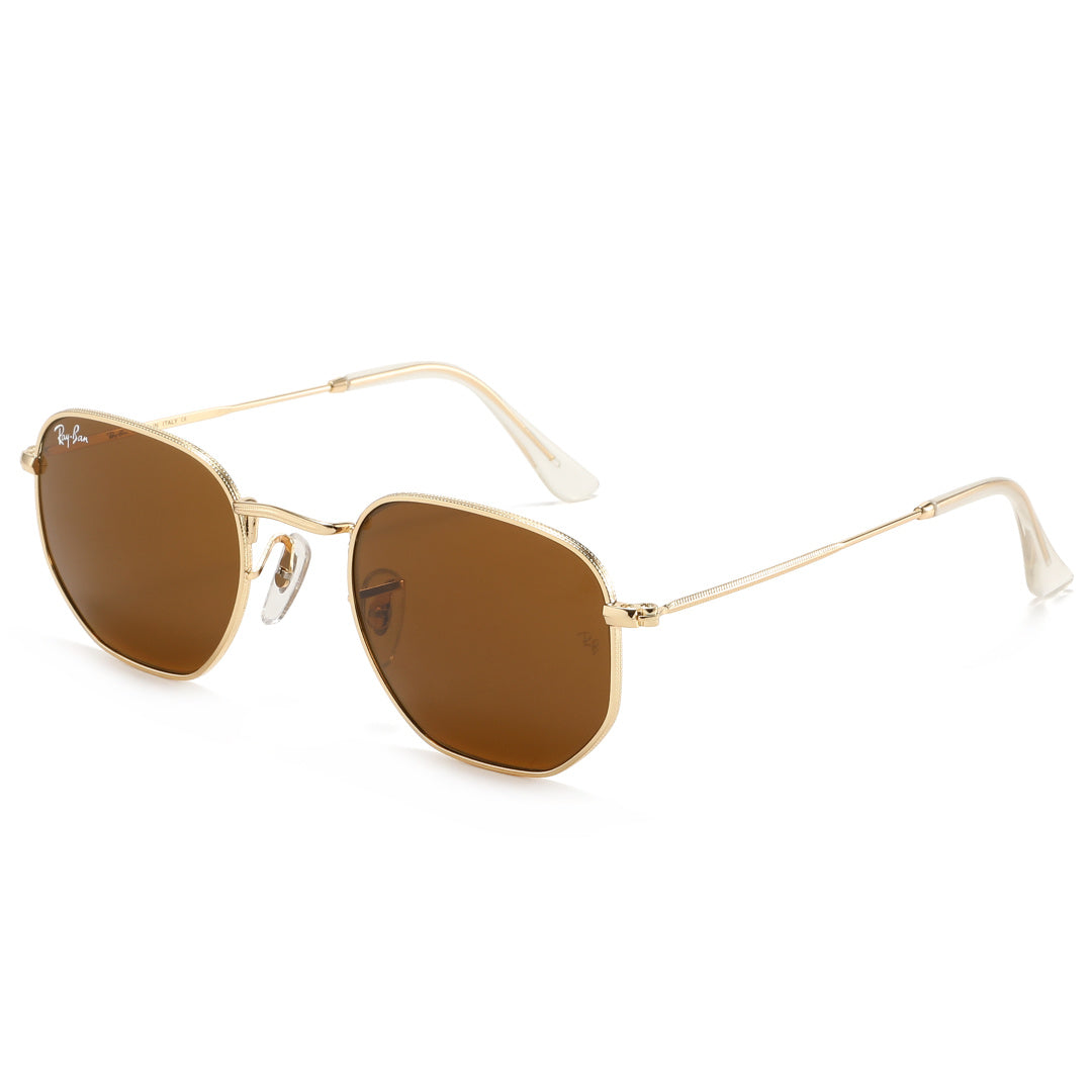 Luxury Retro Hexagonal Sunglasses