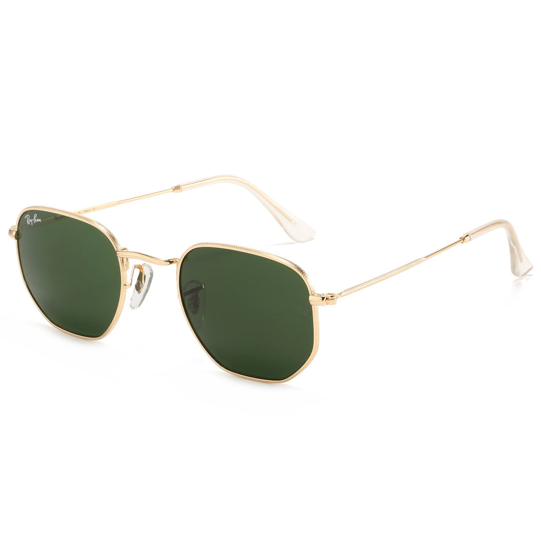 Luxury Retro Hexagonal Sunglasses